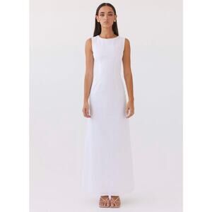 Peppermayo White Maxi Dress
